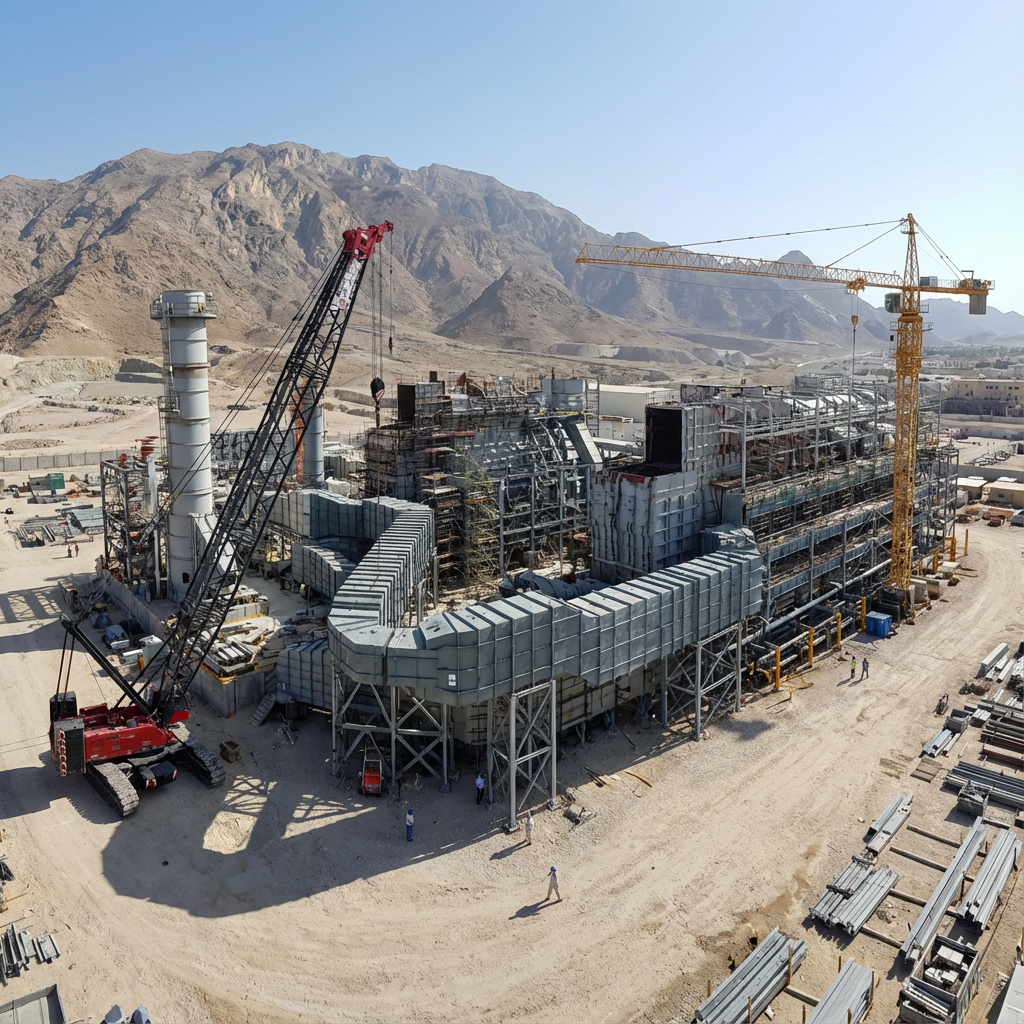 Mechanical structure and ACC modules